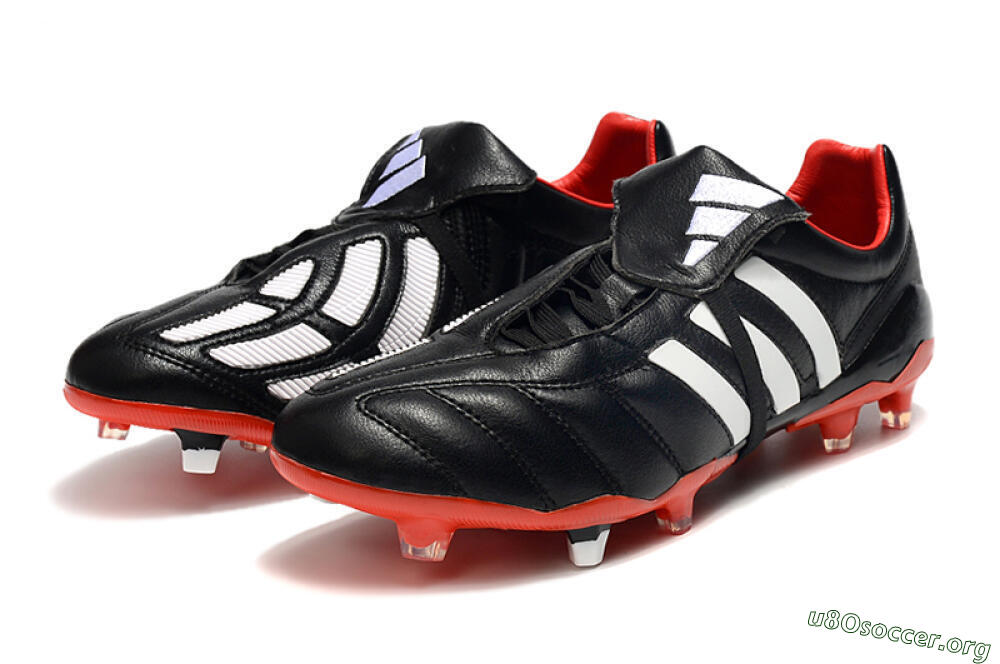 Adidas Predator Mania FG Football Boots - Black/White/Red 5