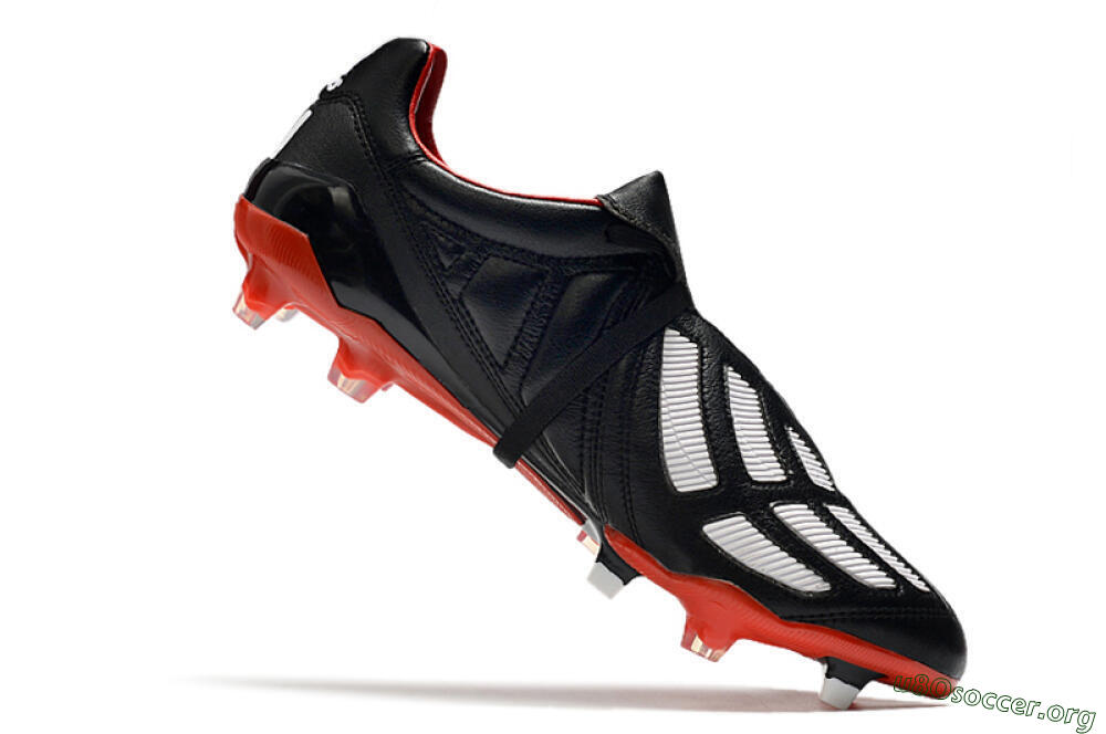 Adidas Predator Mania FG Football Boots - Black/White/Red 7