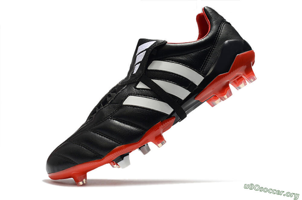 Adidas Predator Mania FG Football Boots - Black/White/Red 8