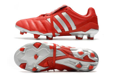 Adidas Predator Mania FG Football Boots - Red/Silver