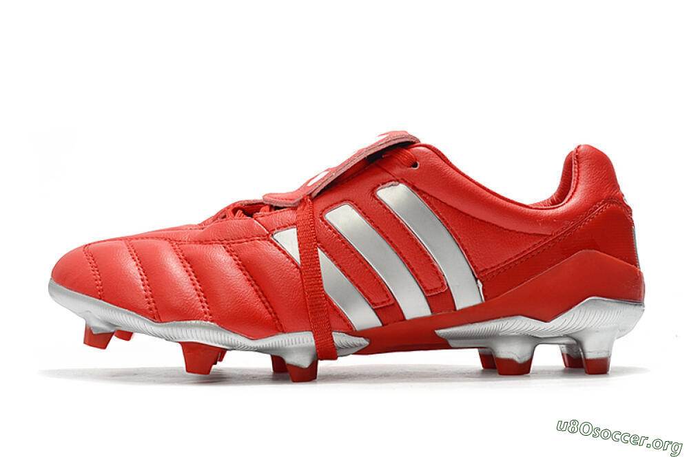 Adidas Predator Mania FG Football Boots - Red/Silver 3