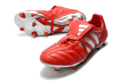 Adidas Predator Mania FG Football Boots - Red/Silver