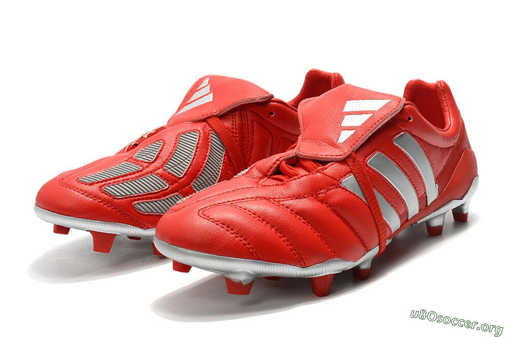 Adidas Predator Mania FG Football Boots - Red/Silver 5