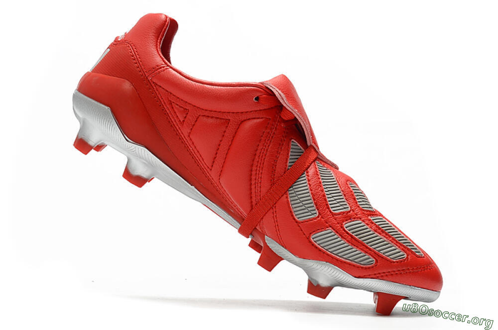 Adidas Predator Mania FG Football Boots - Red/Silver 7