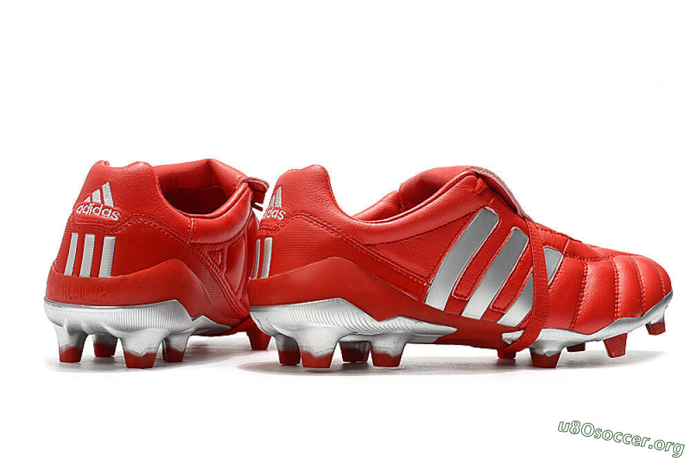 Adidas Predator Mania FG Football Boots - Red/Silver 8
