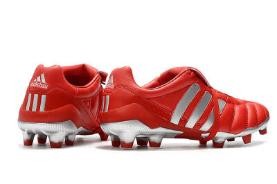 Adidas Predator Mania FG Football Boots - Red/Silver