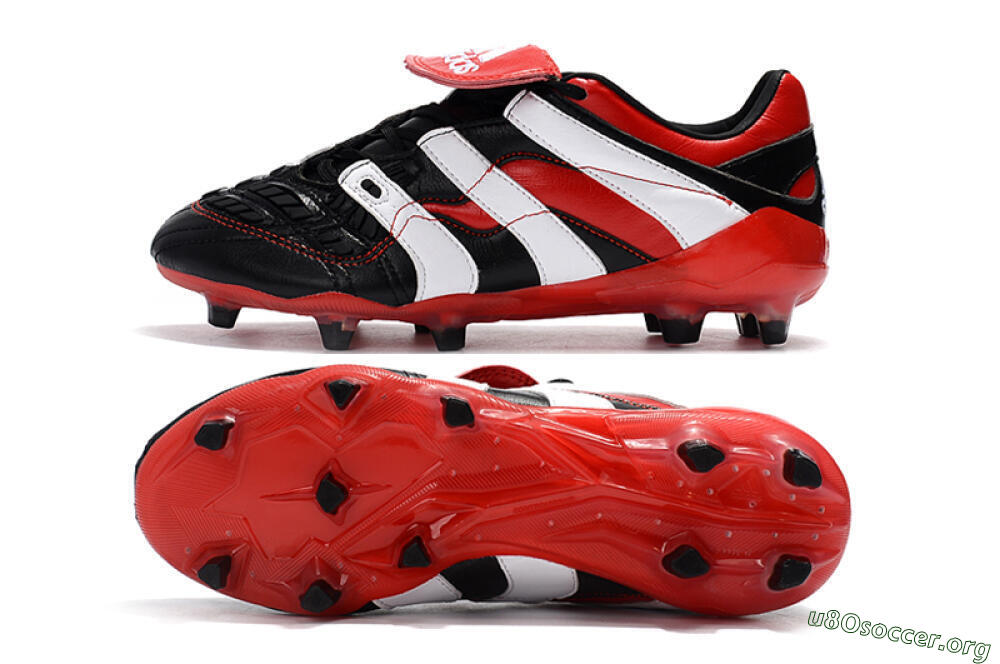 Adidas Predator Accelerator Electricity FG Football Boots - Black/Red/White 1