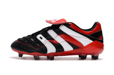 Adidas Predator Accelerator Electricity FG Football Boots - Black/Red/White