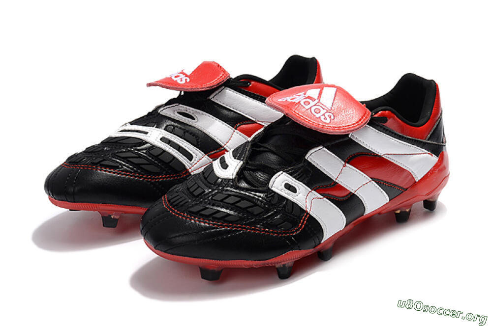 Adidas Predator Accelerator Electricity FG Football Boots - Black/Red/White 5