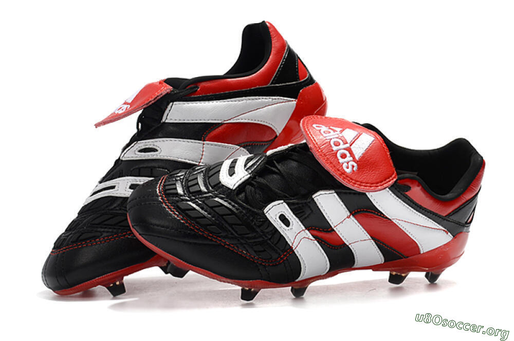 Adidas Predator Accelerator Electricity FG Football Boots - Black/Red/White 6