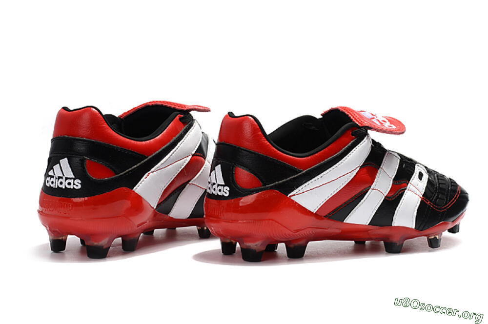 Adidas Predator Accelerator Electricity FG Football Boots - Black/Red/White 9