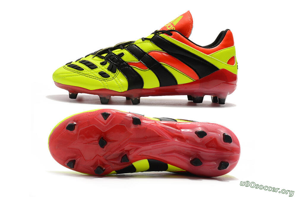 Adidas Predator Accelerator Electricity FG Football Boots - Yellow/Red/Black 1