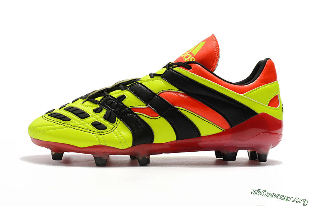 Adidas Predator Accelerator Electricity FG Football Boots - Yellow/Red/Black 3