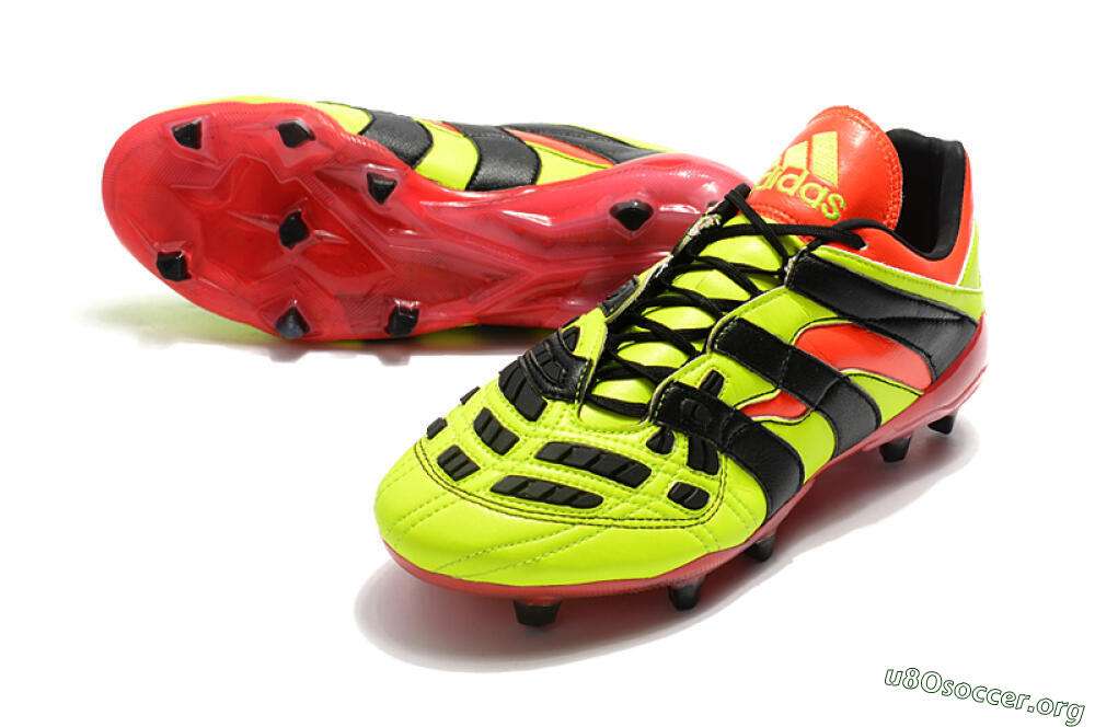Adidas Predator Accelerator Electricity FG Football Boots - Yellow/Red/Black 0