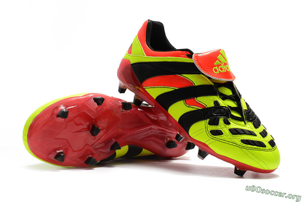 Adidas Predator Accelerator Electricity FG Football Boots - Yellow/Red/Black 4