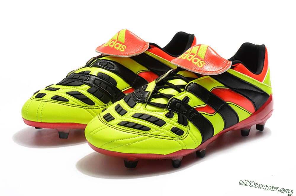 Adidas Predator Accelerator Electricity FG Football Boots - Yellow/Red/Black 5