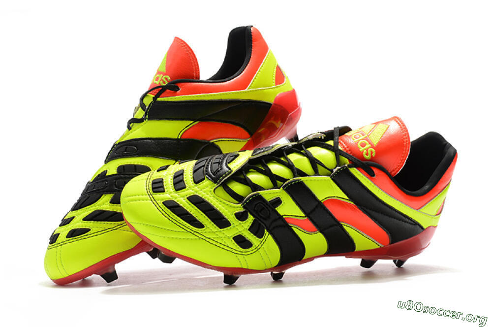 Adidas Predator Accelerator Electricity FG Football Boots - Yellow/Red/Black 6