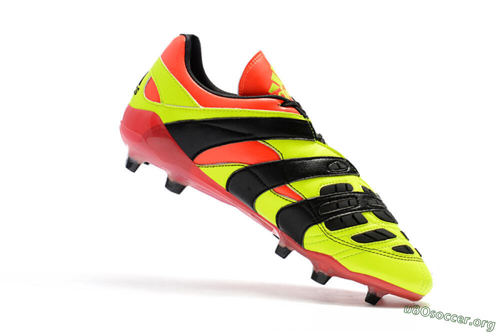 Adidas Predator Accelerator Electricity FG Football Boots - Yellow/Red/Black 7