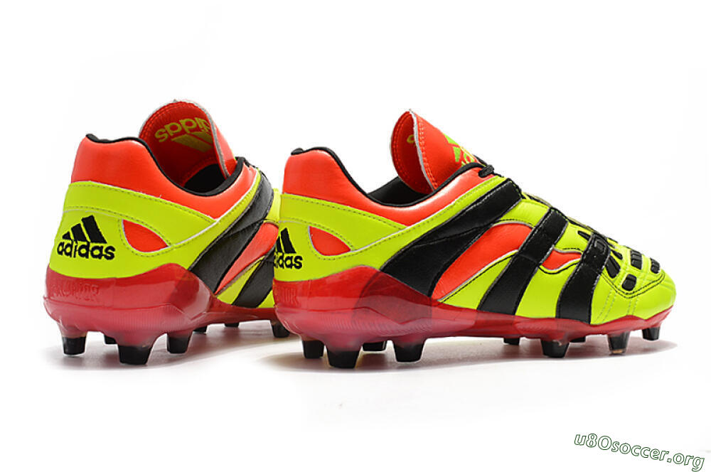 Adidas Predator Accelerator Electricity FG Football Boots - Yellow/Red/Black 9