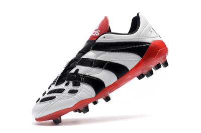 Adidas Predator Accelerator Electricity FG Football Boots - White/Black/Red