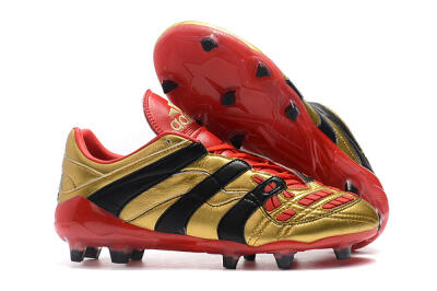 Adidas Predator Accelerator Electricity FG Football Boots - Gold/Red/Black