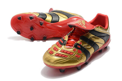 Adidas Predator Accelerator Electricity FG Football Boots - Gold/Red/Black