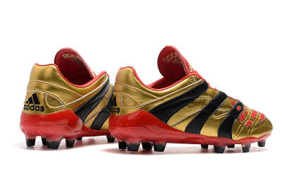 Adidas Predator Accelerator Electricity FG Football Boots - Gold/Red/Black