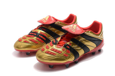 Adidas Predator Accelerator Electricity FG Football Boots - Gold/Red/Black