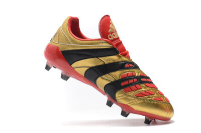 Adidas Predator Accelerator Electricity FG Football Boots - Gold/Red/Black