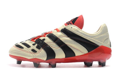 Adidas Predator Accelerator Electricity FG Football Boots - White/Black/Red
