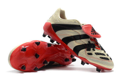Adidas Predator Accelerator Electricity FG Football Boots - White/Black/Red
