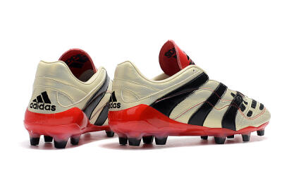 Adidas Predator Accelerator Electricity FG Football Boots - White/Black/Red