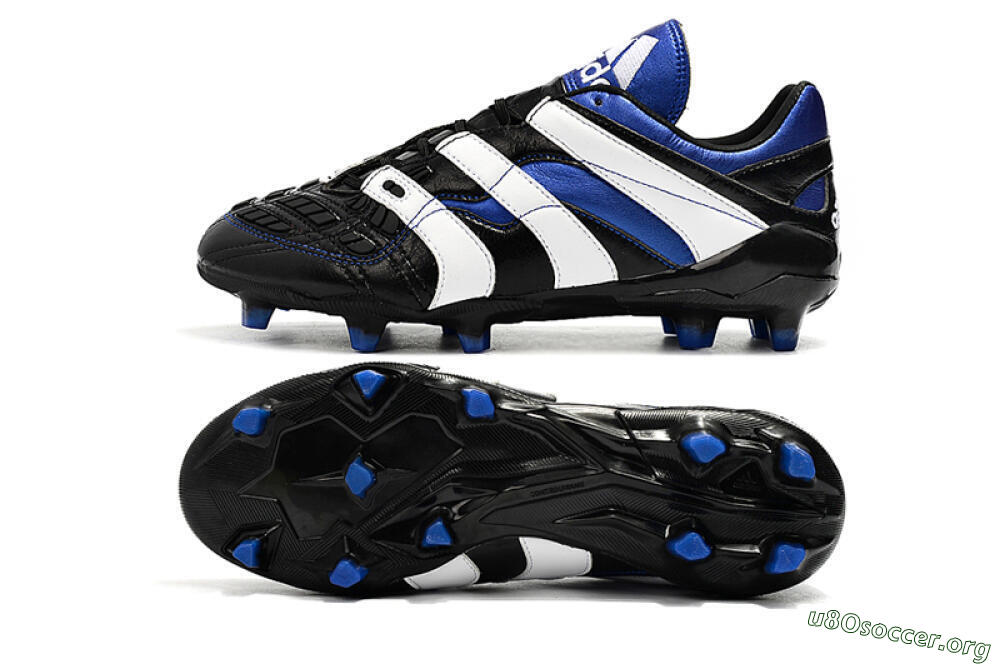Adidas Predator Accelerator Electricity FG Football Boots - Black/Blue/White 1