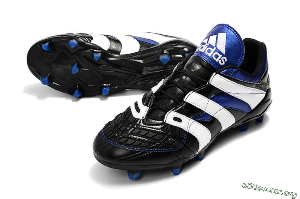 Adidas Predator Accelerator Electricity FG Football Boots - Black/Blue/White 0