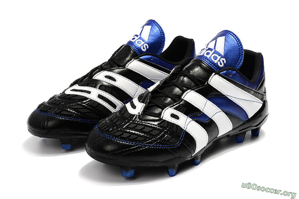 Adidas Predator Accelerator Electricity FG Football Boots - Black/Blue/White 5
