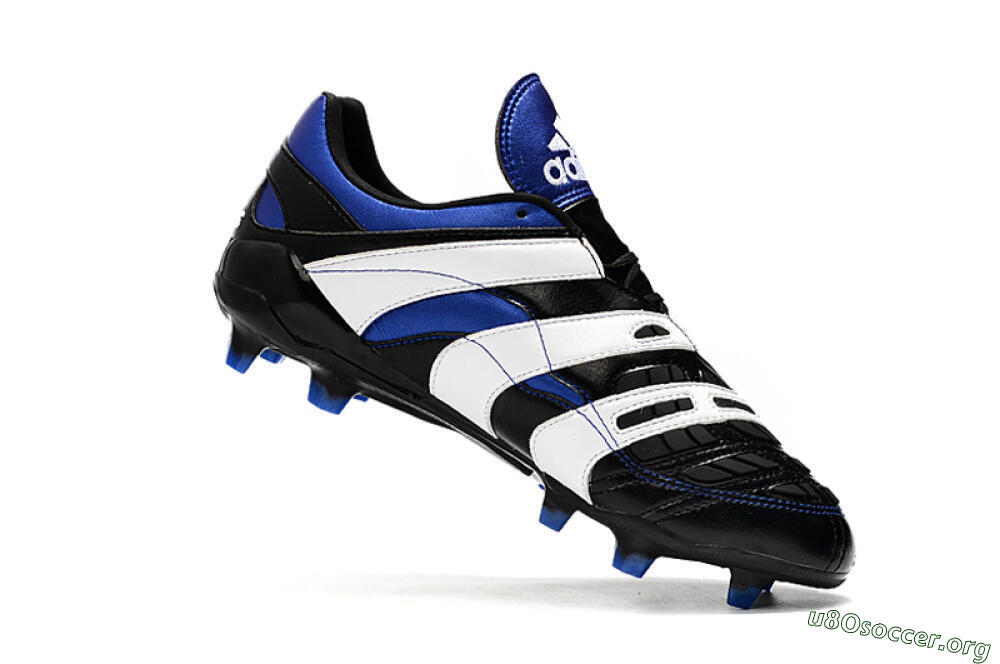 Adidas Predator Accelerator Electricity FG Football Boots - Black/Blue/White 7