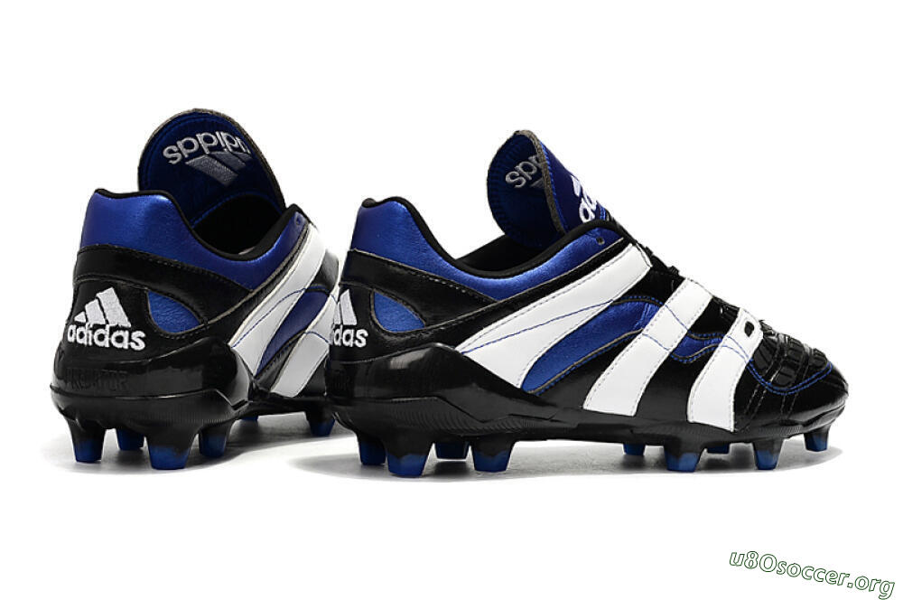 Adidas Predator Accelerator Electricity FG Football Boots - Black/Blue/White 9