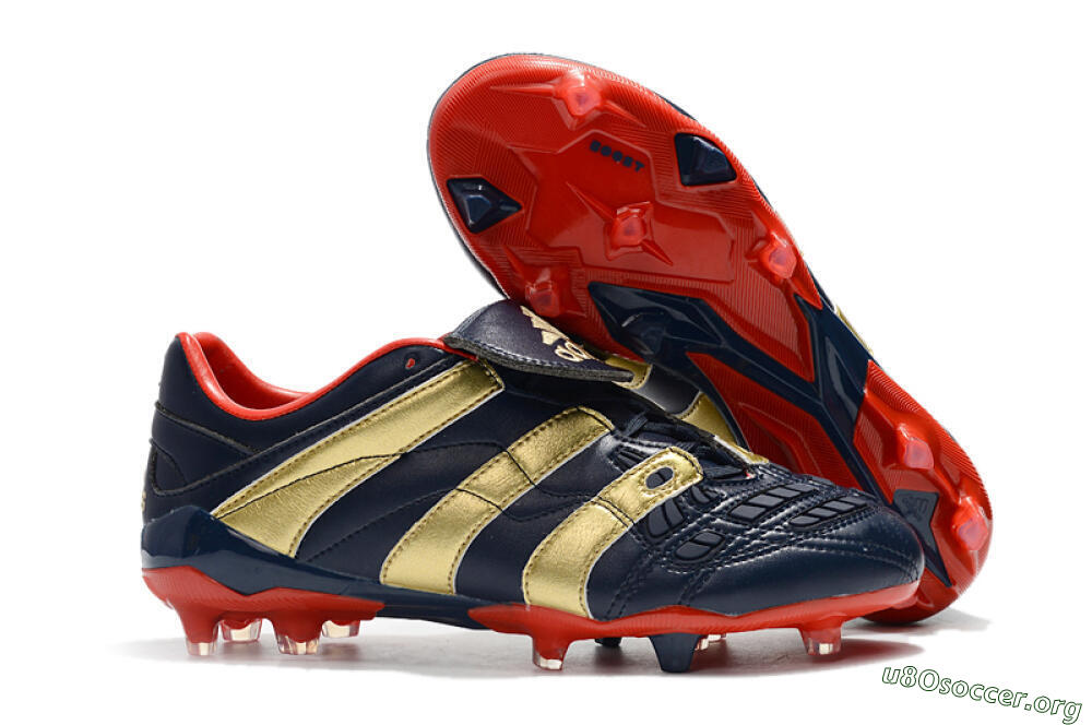 Adidas Predator Accelerator Electricity FG Football Boots - Blue/Gold/Red 2