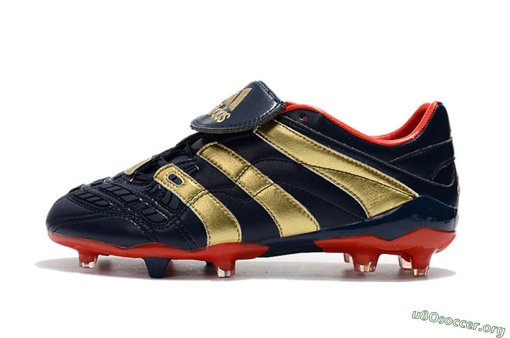 Adidas Predator Accelerator Electricity FG Football Boots - Blue/Gold/Red 3