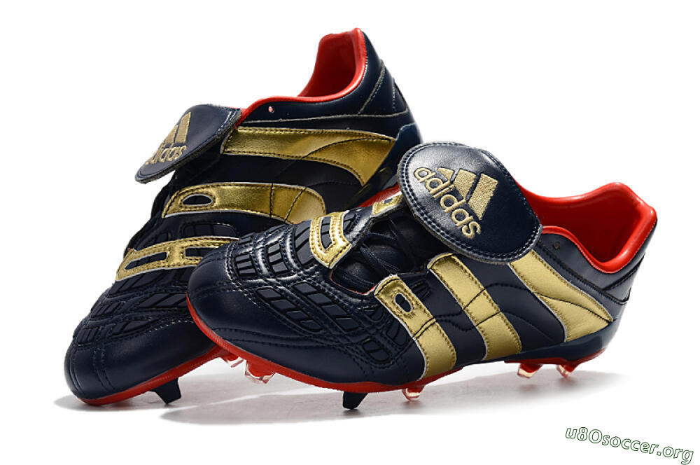 Adidas Predator Accelerator Electricity FG Football Boots - Blue/Gold/Red 6
