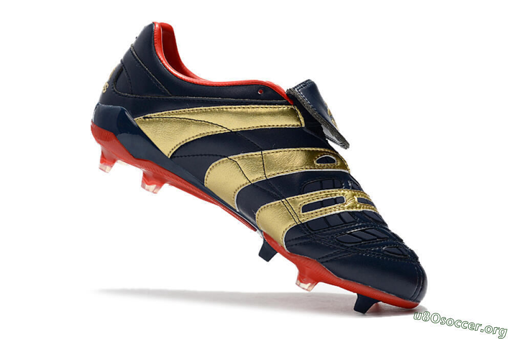 Adidas Predator Accelerator Electricity FG Football Boots - Blue/Gold/Red 7