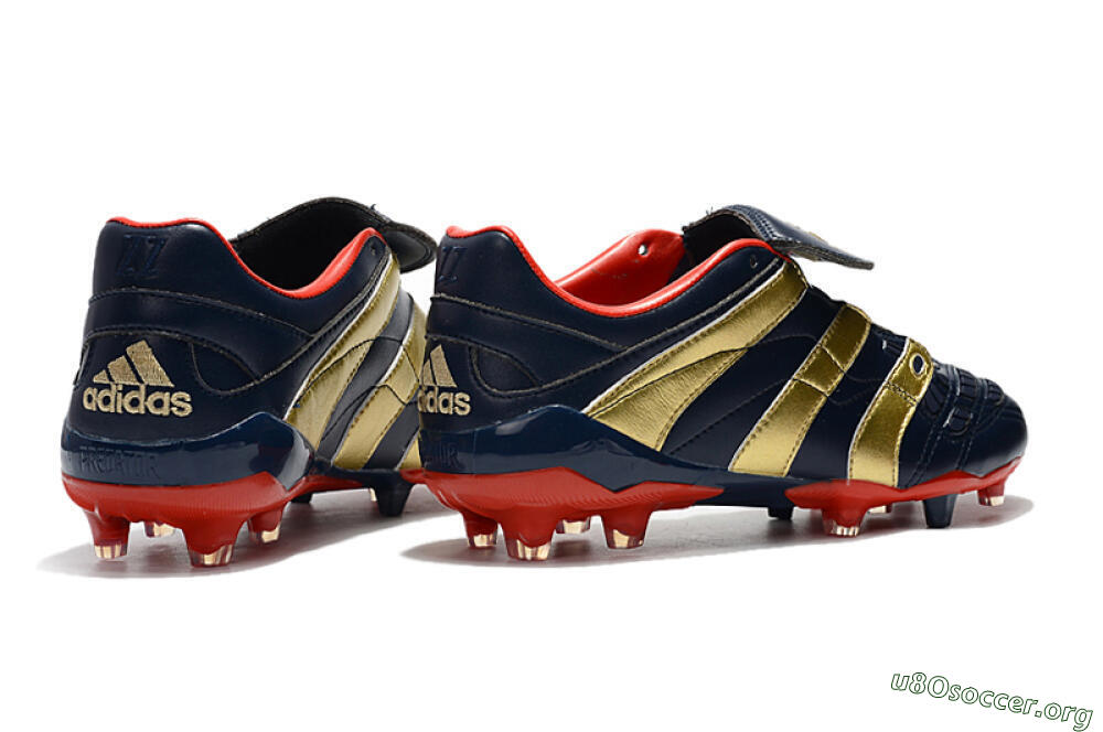 Adidas Predator Accelerator Electricity FG Football Boots - Blue/Gold/Red 9