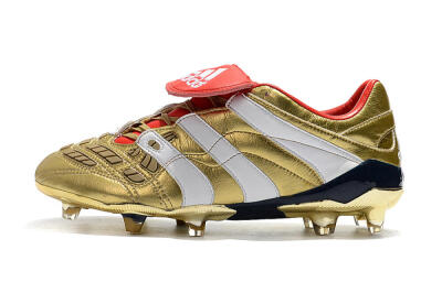 Adidas Predator Accelerator Electricity FG Football Boots - Gold/Red/White