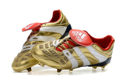 Adidas Predator Accelerator Electricity FG Football Boots - Gold/Red/White