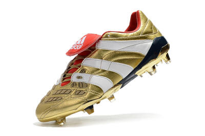 Adidas Predator Accelerator Electricity FG Football Boots - Gold/Red/White