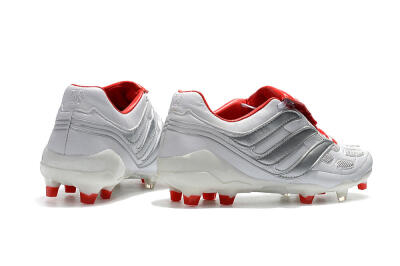 Beckham x Adidas Predator Precision FG Football Boots - Grey/Red/White