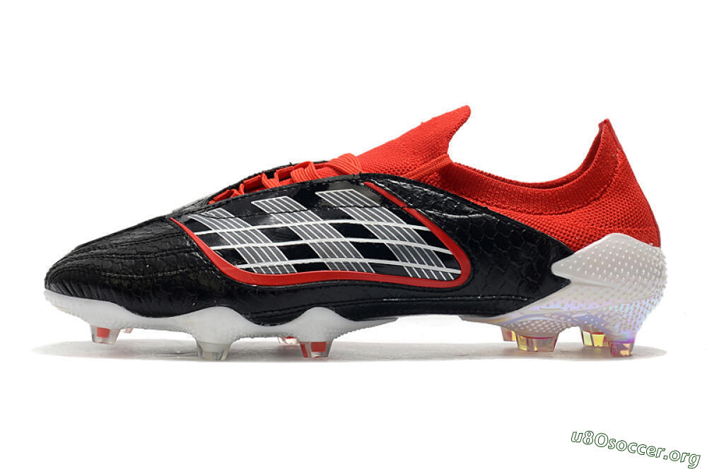 Adidas Predator Archive Limited Edition FG Football Boots - Black/White/Red 3