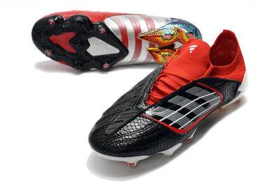 Adidas Predator Archive Limited Edition FG Football Boots - Black/White/Red