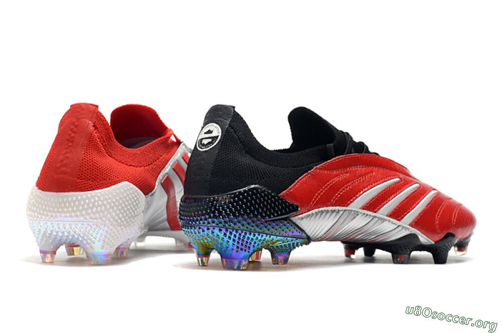 Adidas Predator Archive Limited Edition FG Football Boots - Black/White/Red 7