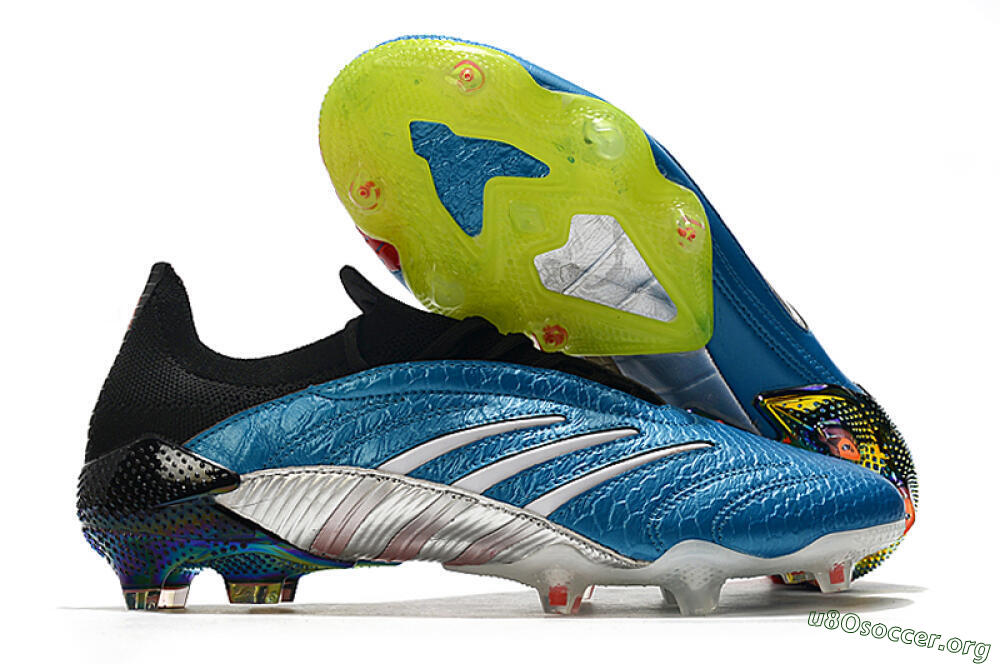Adidas Predator Archive Limited Edition FG Football Boots - Blue/Silver/Red/Yellow 2